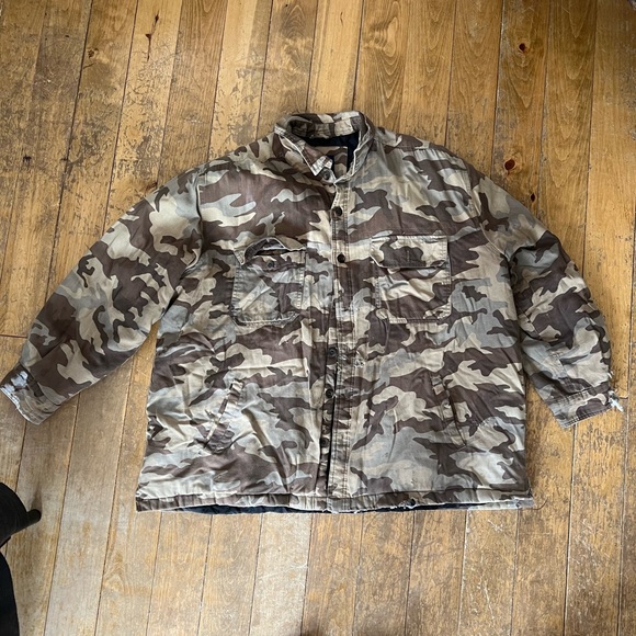 Camo Jackets & Coats Mens Quilted Camo Jacket 2xl Poshmark